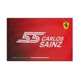 Drapeau Carlos Sainz 55 Ferrari F1