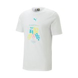 T-shirt homme Miami GP Ferrari F1 blanc