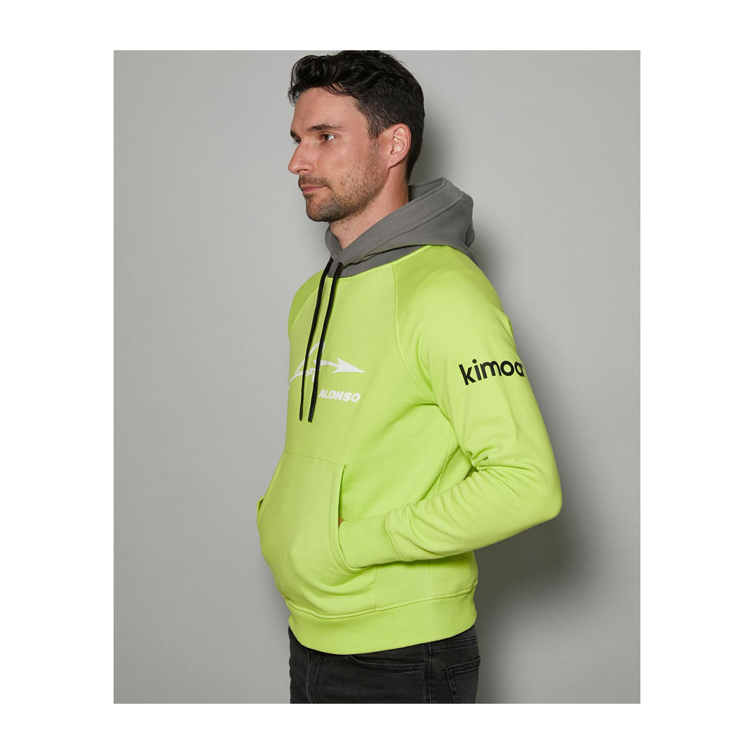 Sweat à capuche homme Alonso Kimoa Aston Martin F1 2023 Vêtements