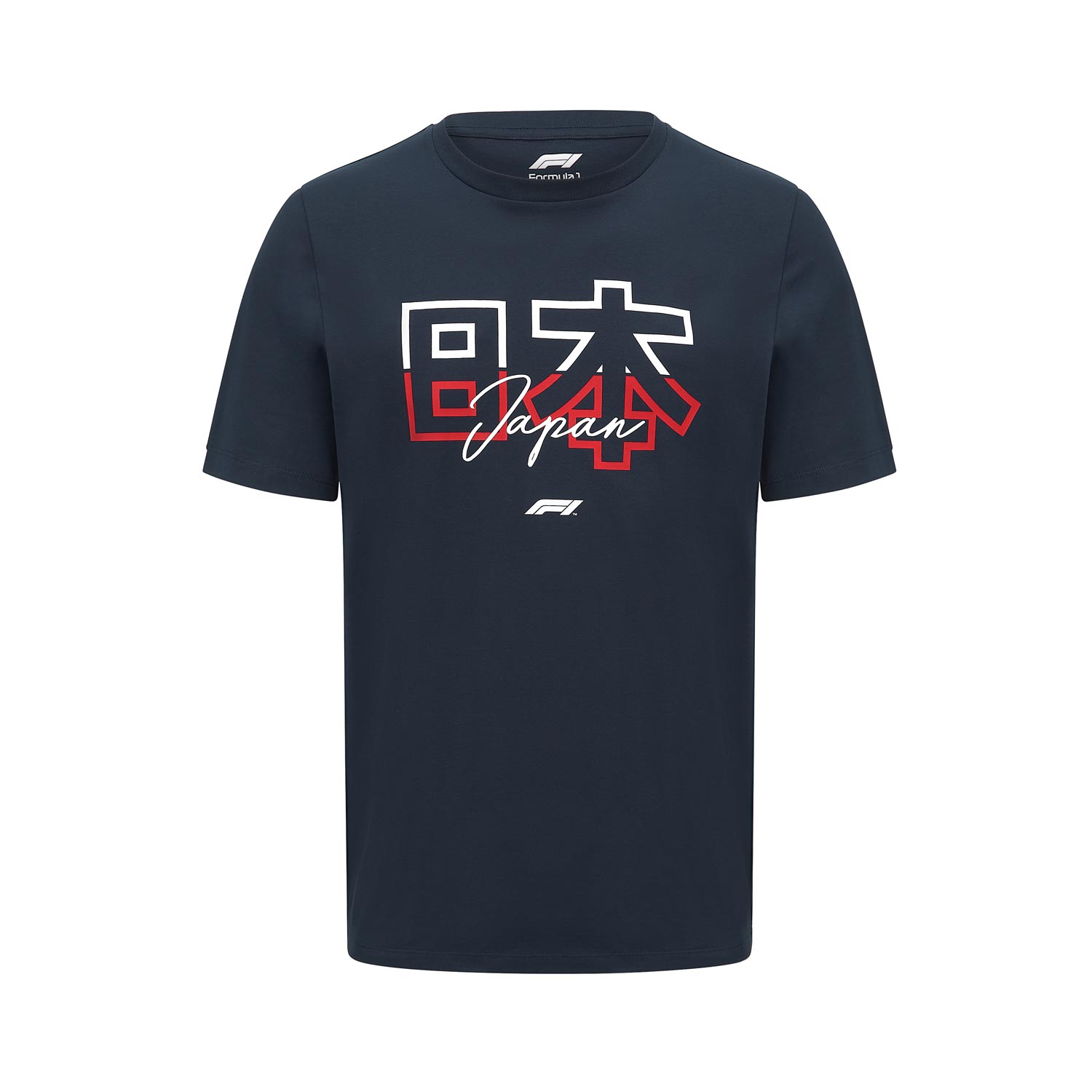 T-shirt homme Japan Formule 1 2022 Bleu marine