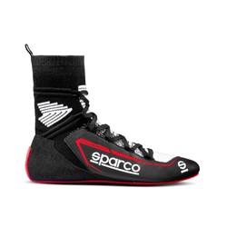 Bottines FIA Sparco X-LIGHT+ noir-rouge