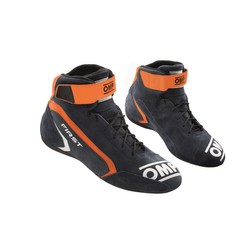 Bottines OMP FIA FIRST MY21 bleu marine-orange