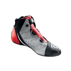 Bottines OMP FIA One EVO X R Noir/Rouge