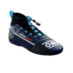 Bottines karting OMP KS-2F bleu marine