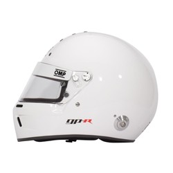 Casque FIA OMP GP-R MY22 blanc