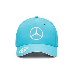 Casquette baseball enfant Russell Team Mercedes AMG F1 2024 bleue