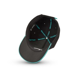 Casquette baseball enfant noire Team Mercedes AMG F1 2024