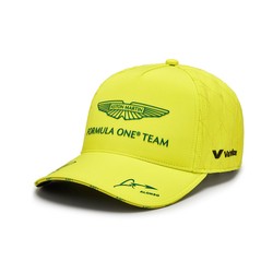 Casquette baseball homme Alonso vert citron Aston Martin F1 2024