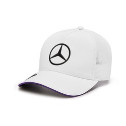 Casquette baseball homme Lewis Hamilton Team Blanc Mercedes AMG F1 2024