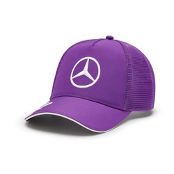 Casquette baseball homme Lewis Hamilton Team Violet Mercedes AMG F1 2024