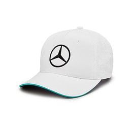 Casquette baseball homme blanche Team Mercedes AMG F1 2024