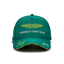 Casquette baseball homme verte Alonso Aston Martin F1 2024