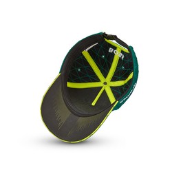 Casquette baseball homme verte Stroll Team Aston Martin F1 2024