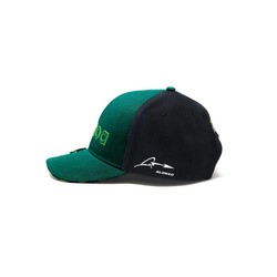 Casquette de baseball Alonso Kimoa Aston Martin F1 vert