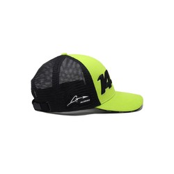 Casquette de baseball Alonso Kimoa Aston Martin F1 vert citron