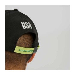 Casquette de baseball USA Aston Martin F1 noir