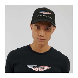 Casquette de baseball USA Aston Martin F1 noir