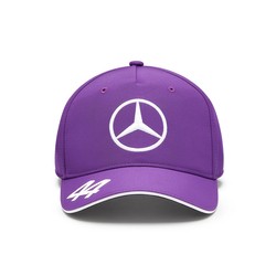 Casquette enfant Lewis Hamilton Mercedes AMG F1 2024 violette