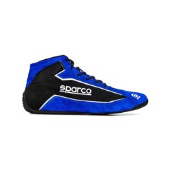 Chaussures de course Sparco SLALOM+ Fabric bleues (approbation FIA)