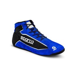 Chaussures de course Sparco SLALOM+ Fabric bleues (approbation FIA)