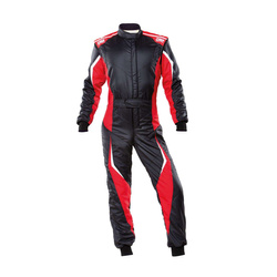 Combinaison FIA OMP TECNICA EVO MY21 noir-rouge