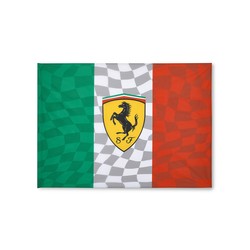 Drapeau Ferrari F1 2024