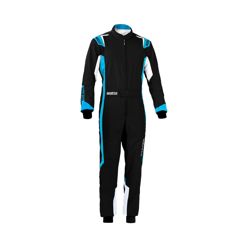 Ensemble de karting Sparco THUNDER MY20 noir-bleu (CIK-FIA)