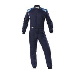 Ensemble de rallye  OMP FIRST-S MY20 bleu marin (approbation FIA)