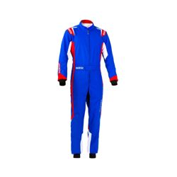 Ensemble enfant de karting Sparco THUNDER MY20 bleu (CIK-FIA)