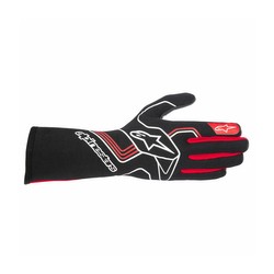 Gants FIA Alpinestars Tech-1 RACE V3 noir-rouge