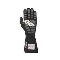 Gants de course Alpinestars Tech-1 ZX V2 noir-blanc (FIA)