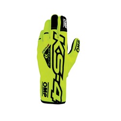 Gants de karting OMP KS-4 MY23 jaune