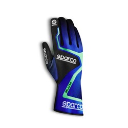 Gants de karting Sparco RUSH MY20 bleu-vert