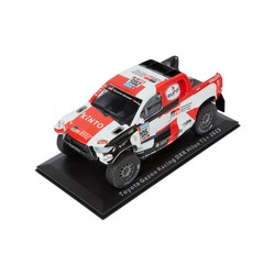 Maquette de voiture 1:24 Dakar HILUX T1+ Toyota Gazoo Racing