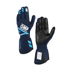 OMP Gants FIA ONE EVO FX bleu marine