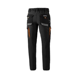 Pantalon mécano Sparco TECH noir-orange