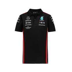 Polo enfant Team Black Mercedes AMG F1 