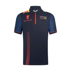 Polo homme Max Verstappen Team bleu marine Red Bull Racing 