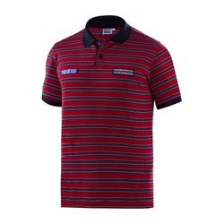 Polo homme Sportline Sparco Martini rouge