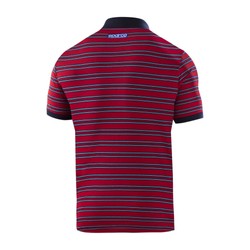 Polo homme Sportline Sparco Martini rouge