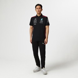 Polo homme Team Black Mercedes AMG F1 