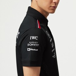 Polo homme Team Black Mercedes AMG F1 