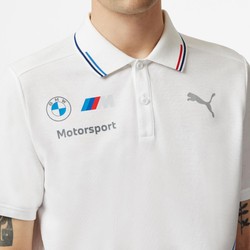 Polo homme blanc Team BMW Motorsport 