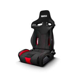 Siège baquet Sparco R333 MY21 noir/rouge