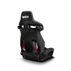 Siège baquet Sparco R333 MY21 noir/rouge