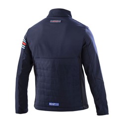 Softshell Sparco Martini Racing bleu marine