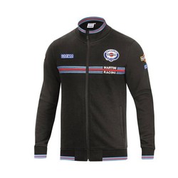 Sweat Zippé Sparco Martini Racing noir