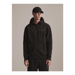 Sweat capuche Dakar DKR ZIP H23 noir