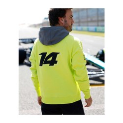 Sweat capuche homme Alonso Kimoa Aston Martin F1 