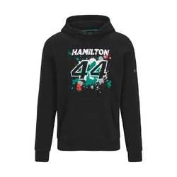 Sweat capuche homme Lewis 44 Mercedes AMG F1